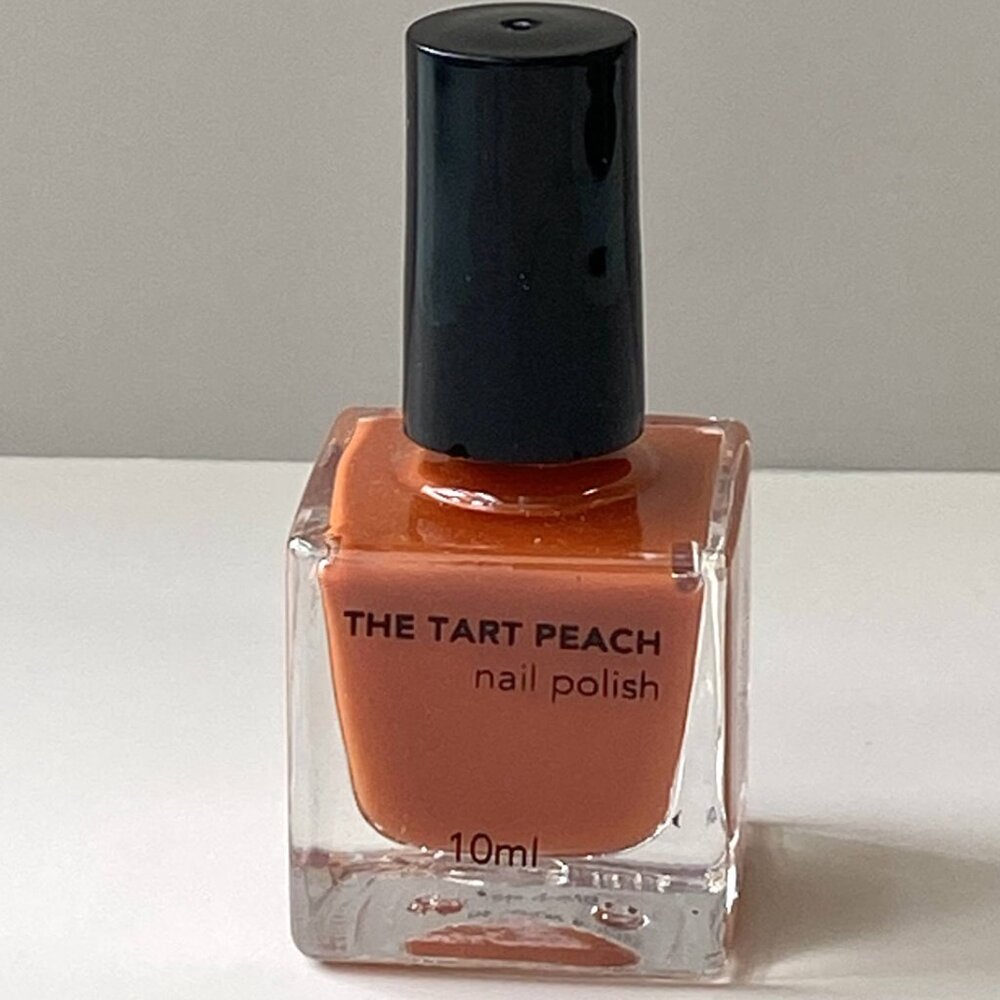 🧡 ‘Crunch’ Vegan Nail Polish – Medium Orange with Brown Undertones